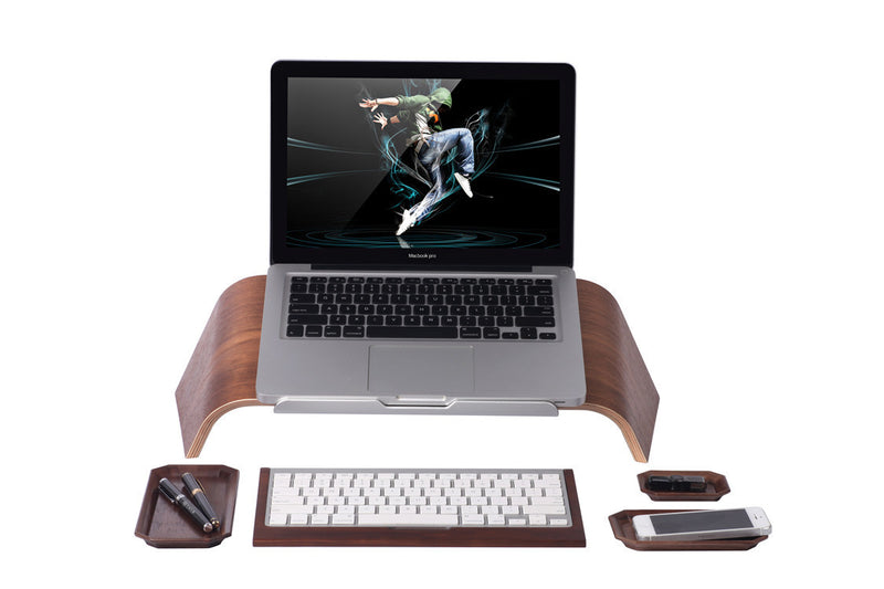 Wooden Laptop Tilt Macbook Stand Laptop Stand