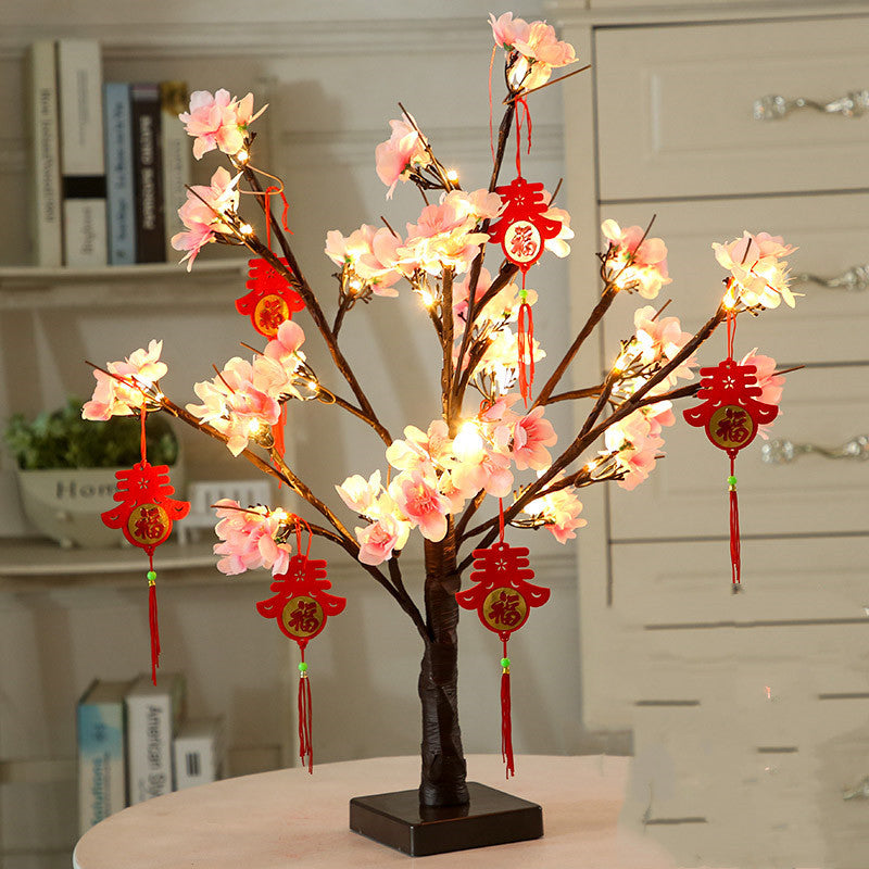 Desktop Light Tree Christmas New Year New Year Decoration