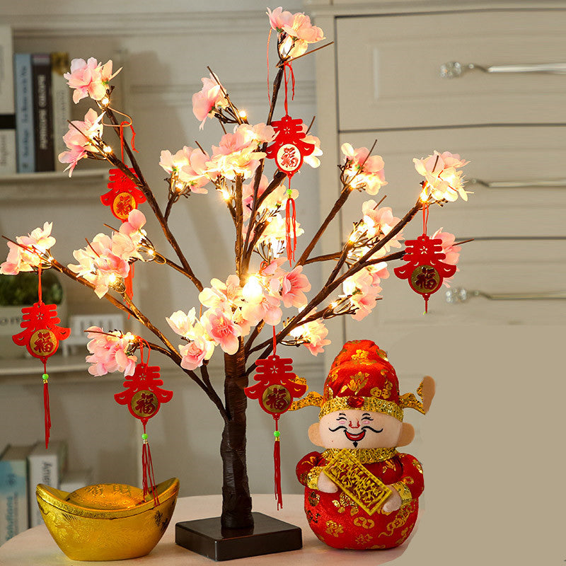 Desktop Light Tree Christmas New Year New Year Decoration